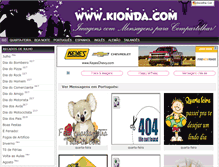 Tablet Screenshot of kionda.com